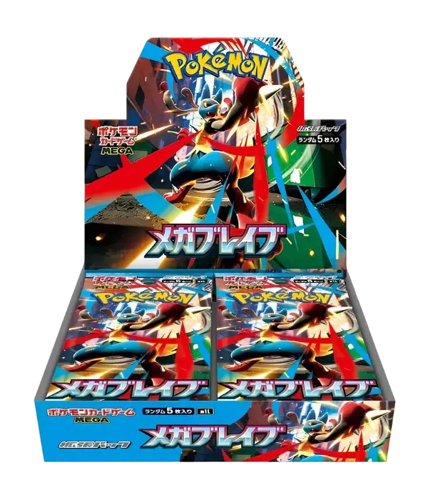 Mega Brave M1L Booster Box Japanese Pokemon Cards