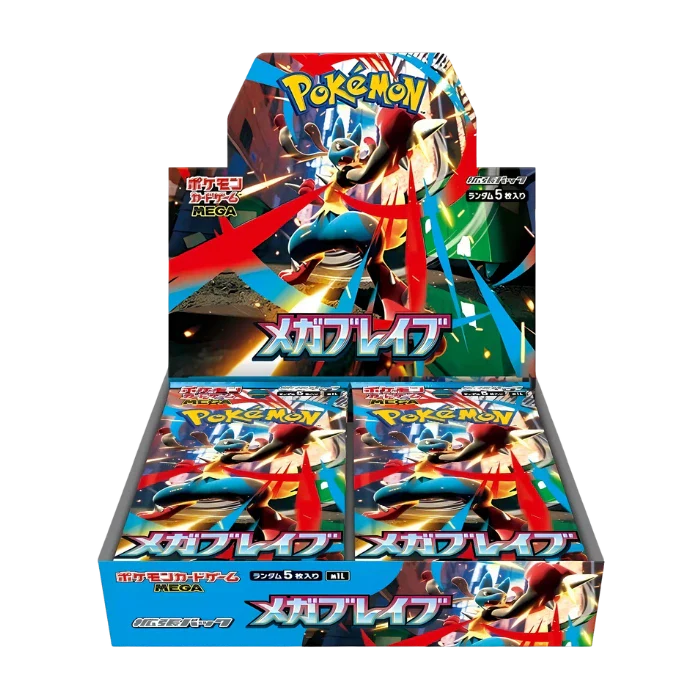 Mega Brave M1L Booster Box Japanese Pokemon Cards