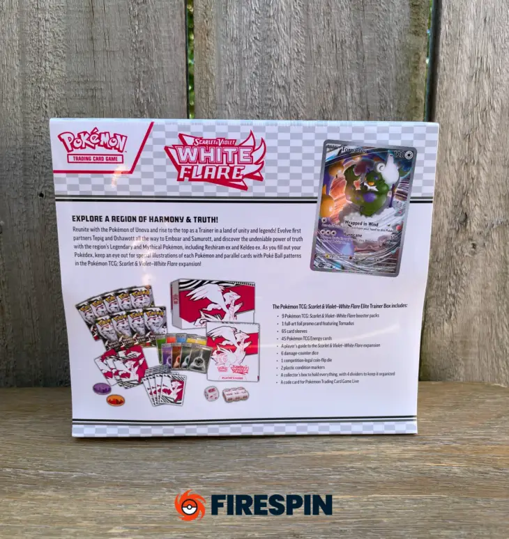 White Flare ETB Back