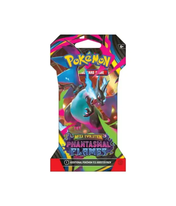 Phantasmal Flames Blister Booster Pack Pokemon Card